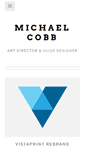 Mobile Screenshot of michaelcobbdesign.com